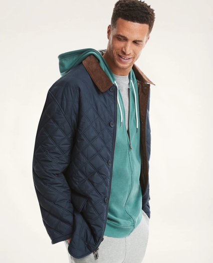 Big & Tall Quilted Walking Coat, image 2
