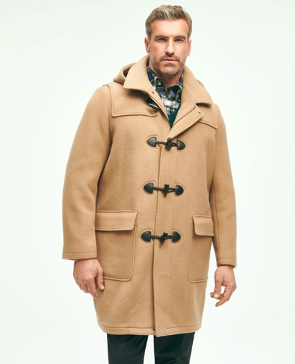 Big & Tall Classic Wool Duffle Coat, image 2