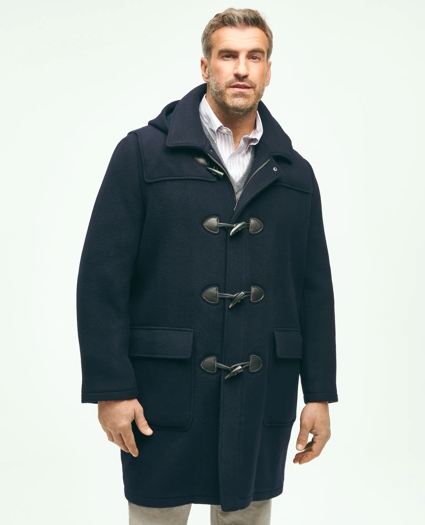 Big & Tall Classic Wool Duffle Coat, image 1