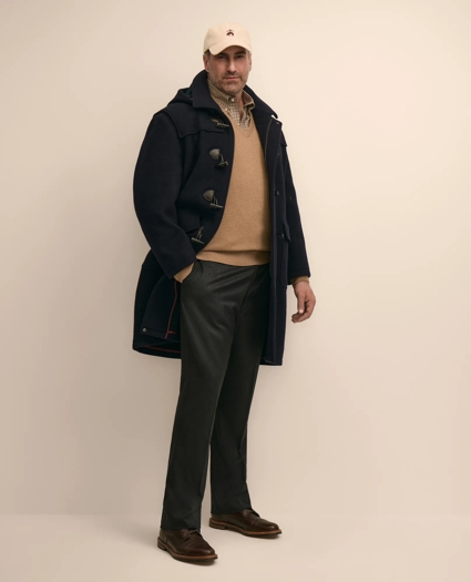 Big & Tall Classic Wool Duffle Coat, image 1