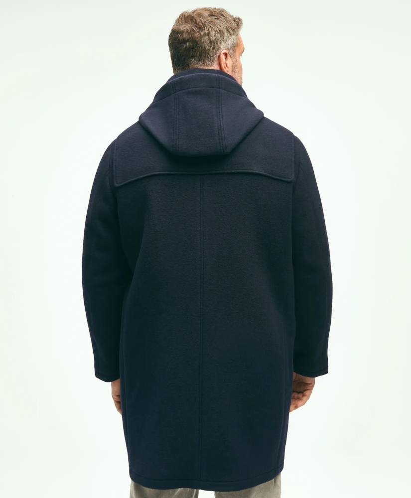 Big & Tall Classic Wool Duffle Coat, image 2