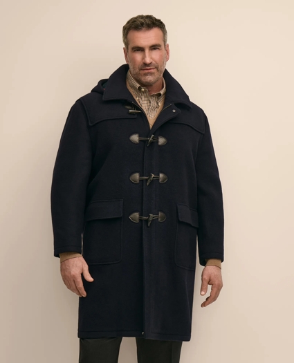 Big & Tall Classic Wool Duffle Coat, image 2
