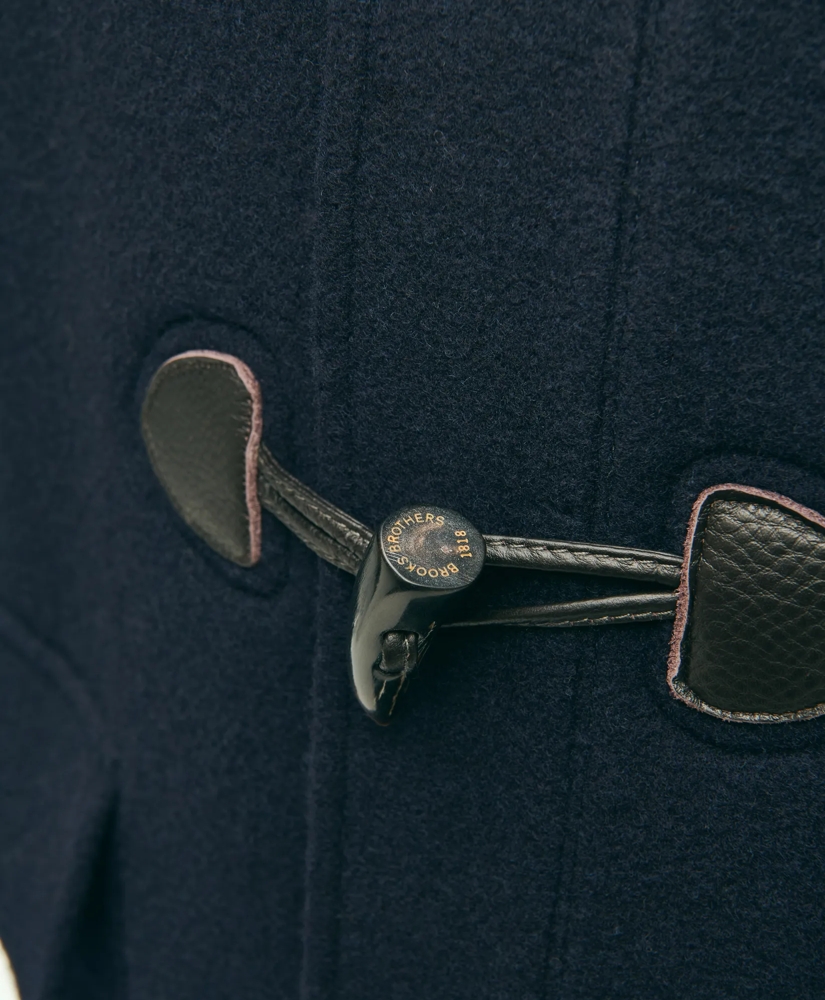 Big & Tall Classic Wool Duffle Coat, image 4