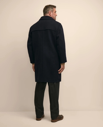 Big & Tall Classic Wool Duffle Coat, image 5