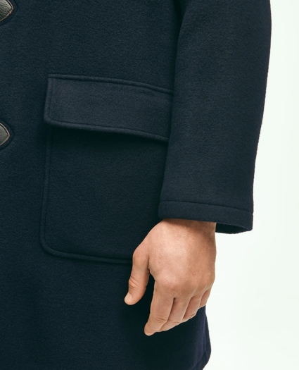 Big & Tall Classic Wool Duffle Coat, image 6