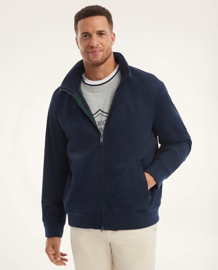 Big & Tall Cotton Bomber Jacket, image 1