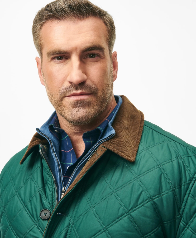 Big & Tall Paddock Diamond Quilted Coat Big & Tall Paddock Diamond Quilted Coat