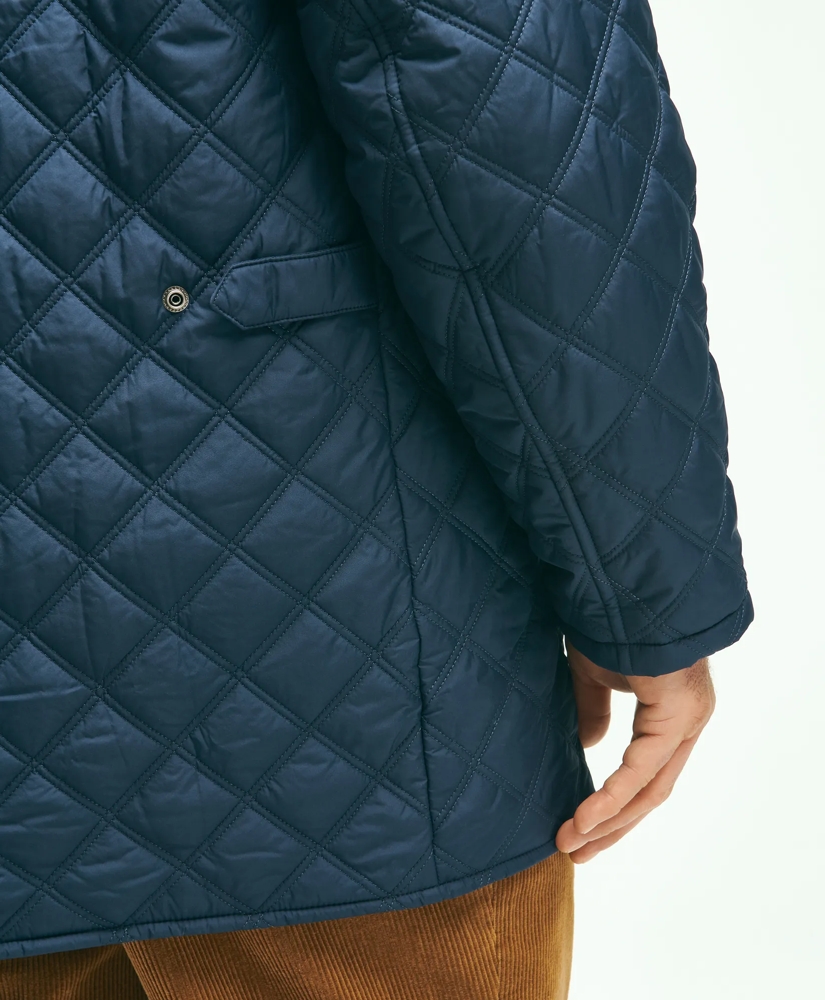 Big & Tall Paddock Diamond Quilted Coat, image 5