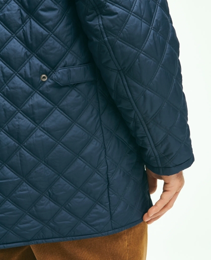 Big & Tall Paddock Diamond Quilted Coat, image 5