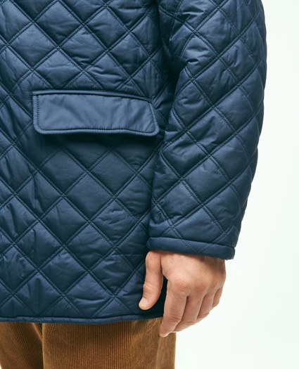 Big & Tall Paddock Diamond Quilted Coat, image 6