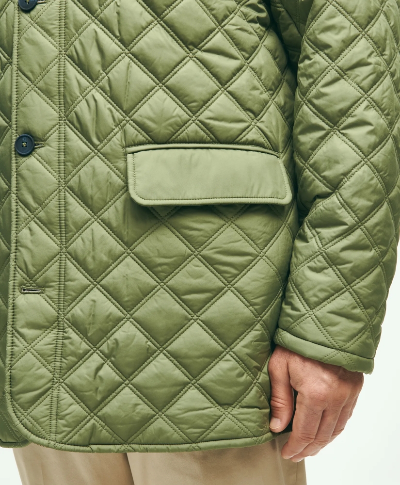 Big & Tall Paddock Diamond Quilted Coat, image 6