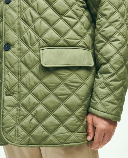 Big & Tall Paddock Diamond Quilted Coat, image 6