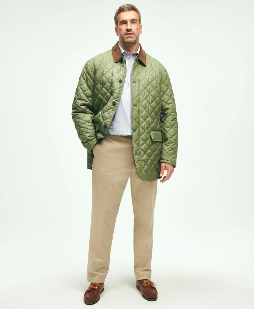 Big & Tall Paddock Diamond Quilted Coat, image 7