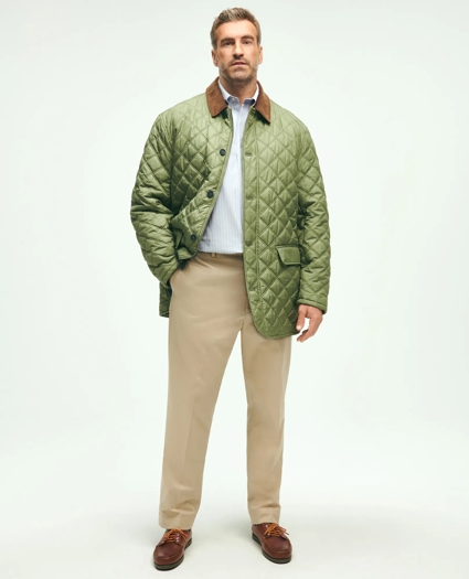 Big & Tall Paddock Diamond Quilted Coat, image 7