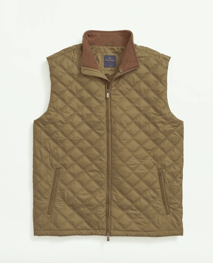 Big & Tall Paddock Diamond Quilted Vest, image 1