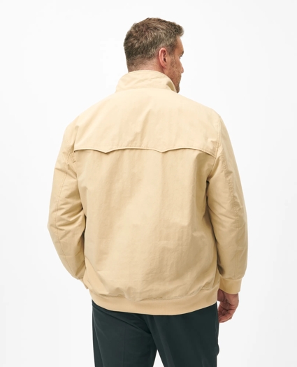 Big & Tall Bomber Jacket in Cotton Blend, image 4