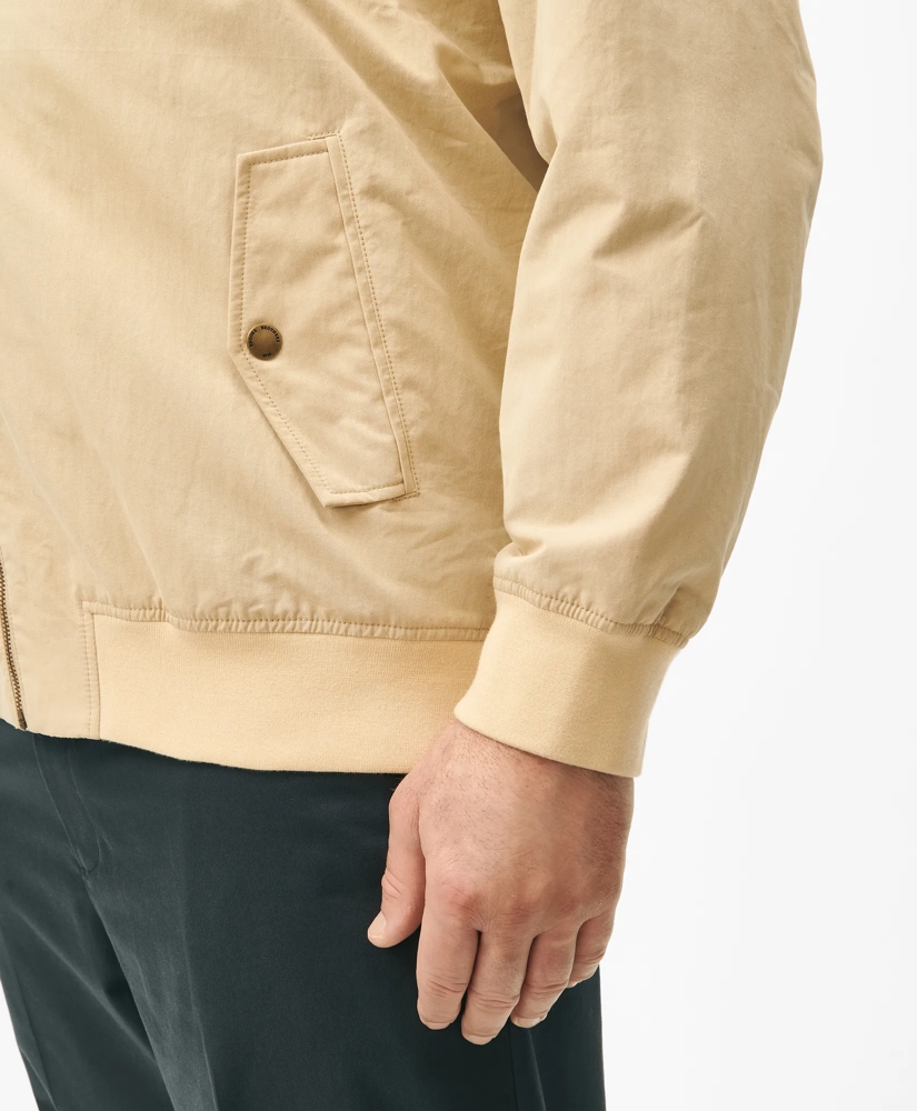 Big & Tall Bomber Jacket in Cotton Blend, image 5