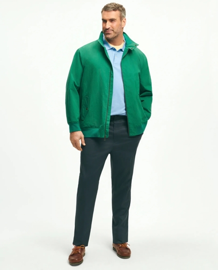 Big & Tall Bomber Jacket in Cotton Blend, image 2