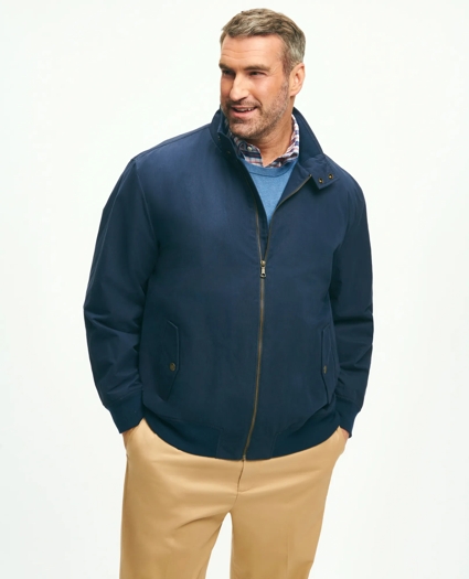 Big & Tall Harrington Jacket in Cotton Blend, image 1