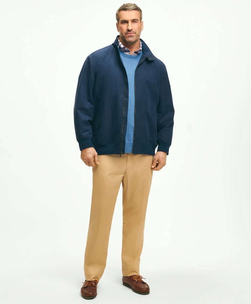 Big & Tall Harrington Jacket in Cotton Blend, image 2