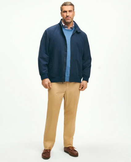 Big & Tall Harrington Jacket in Cotton Blend, image 2