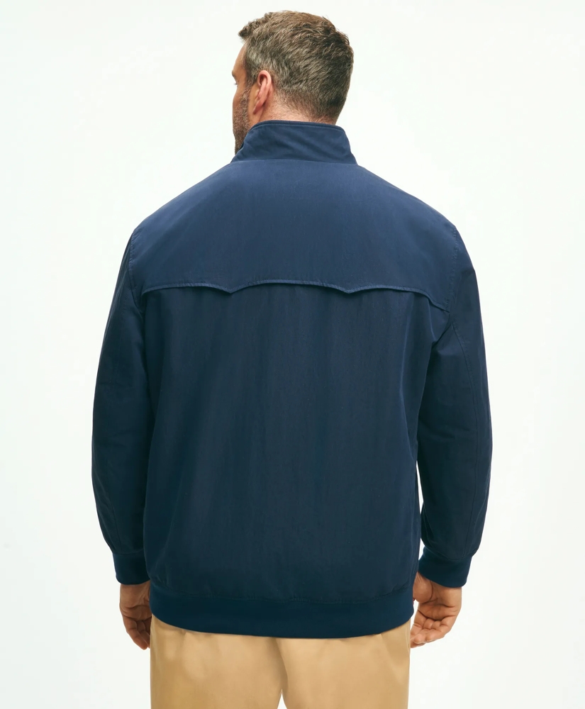 Big & Tall Harrington Jacket in Cotton Blend, image 3