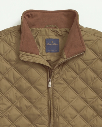 Big & Tall Paddock Diamond Quilted Vest, image 2