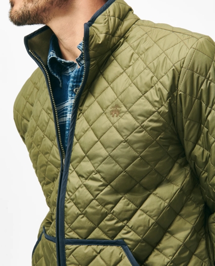 Big & Tall Diamond Quilted Liner Jacket, image 2