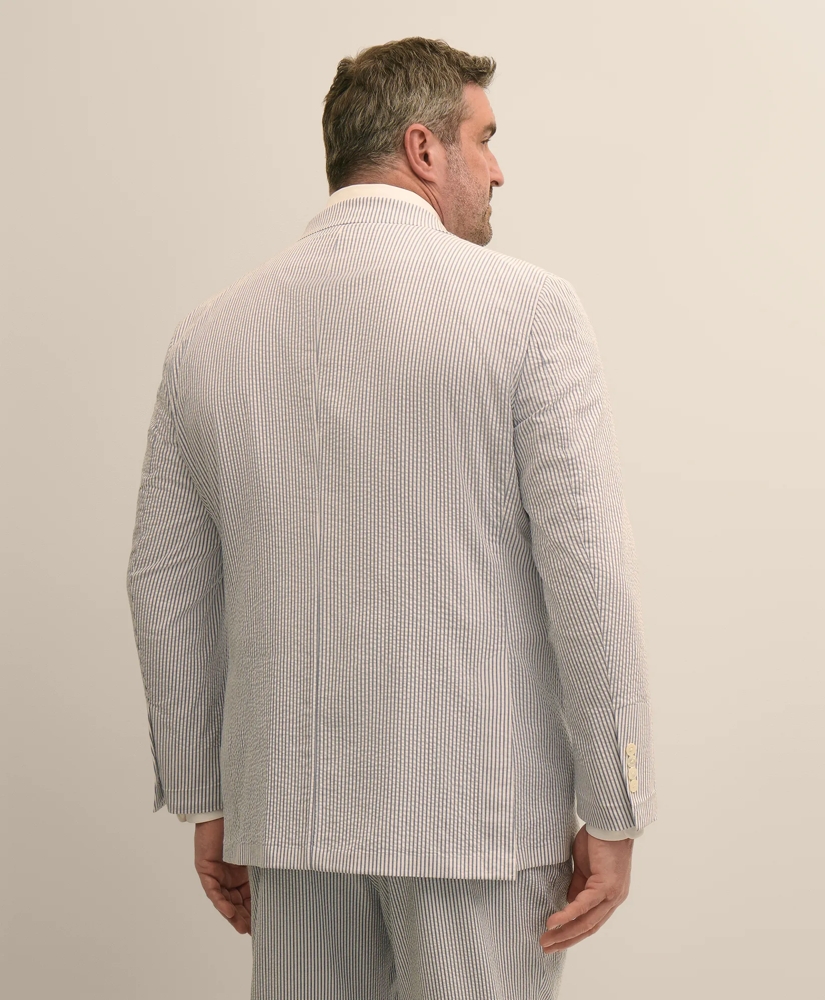 Big & Tall Cotton Seersucker Sport Coat, image 3