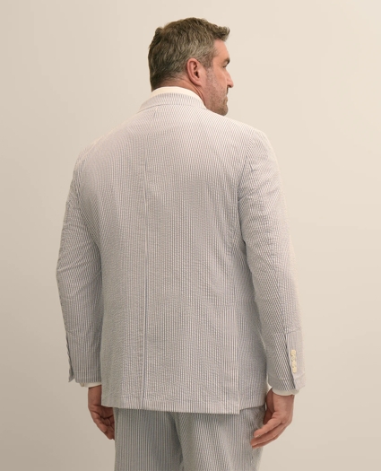 Big & Tall Cotton Seersucker Sport Coat, image 3