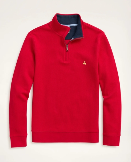Big & Tall Cotton Half-Zip, image 1