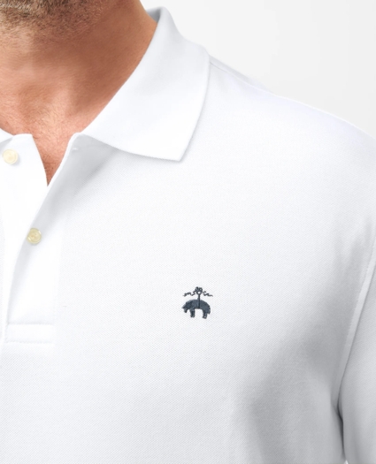 Golden Fleece® Big & Tall Stretch Supima® Long-Sleeve Polo Shirt, image 2