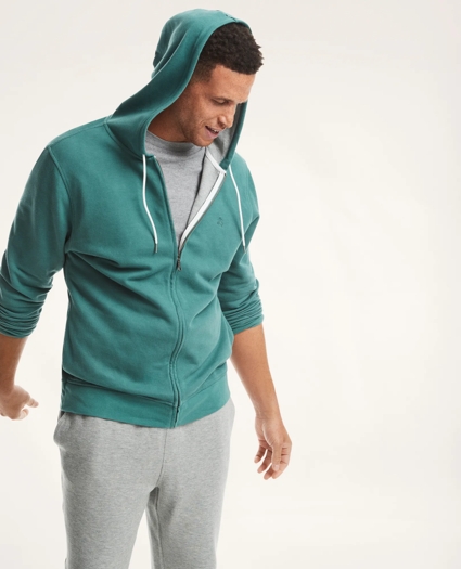 Big & Tall Pique Knit Hoodie, image 1
