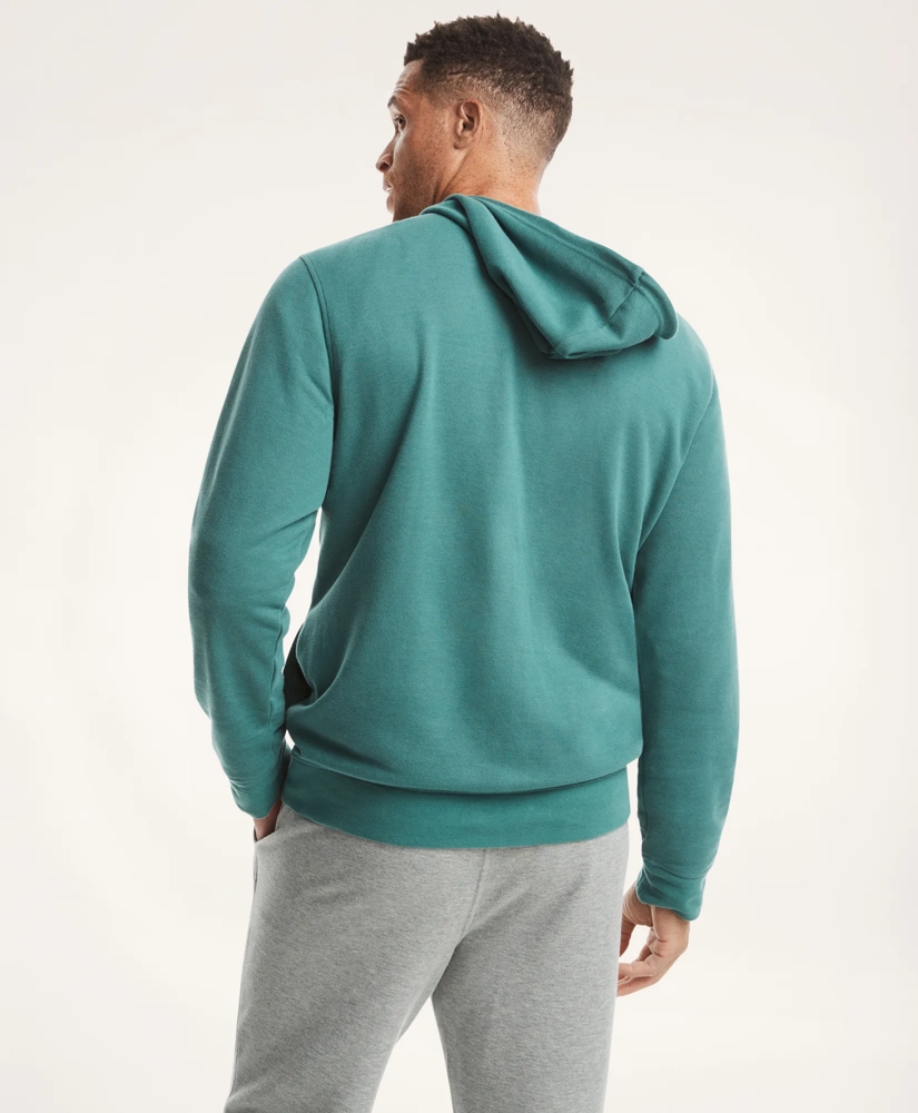 Big & Tall Pique Knit Hoodie, image 3