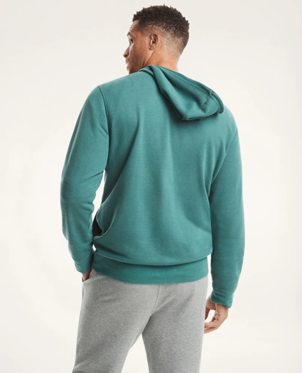 Big & Tall Pique Knit Hoodie, image 3