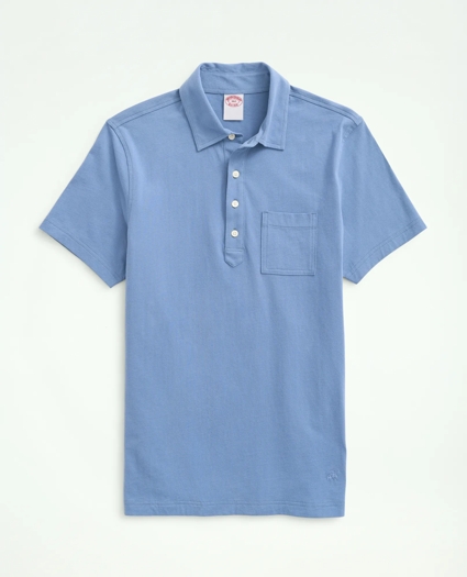 Big & Tall Vintage Jersey Polo Shirt, image 1