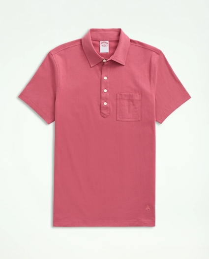 Big & Tall Vintage Jersey Polo Shirt, image 1