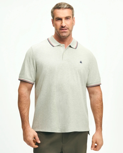 Big & Tall Golden Fleece® Supima® Tipped Polo Shirt, image 1