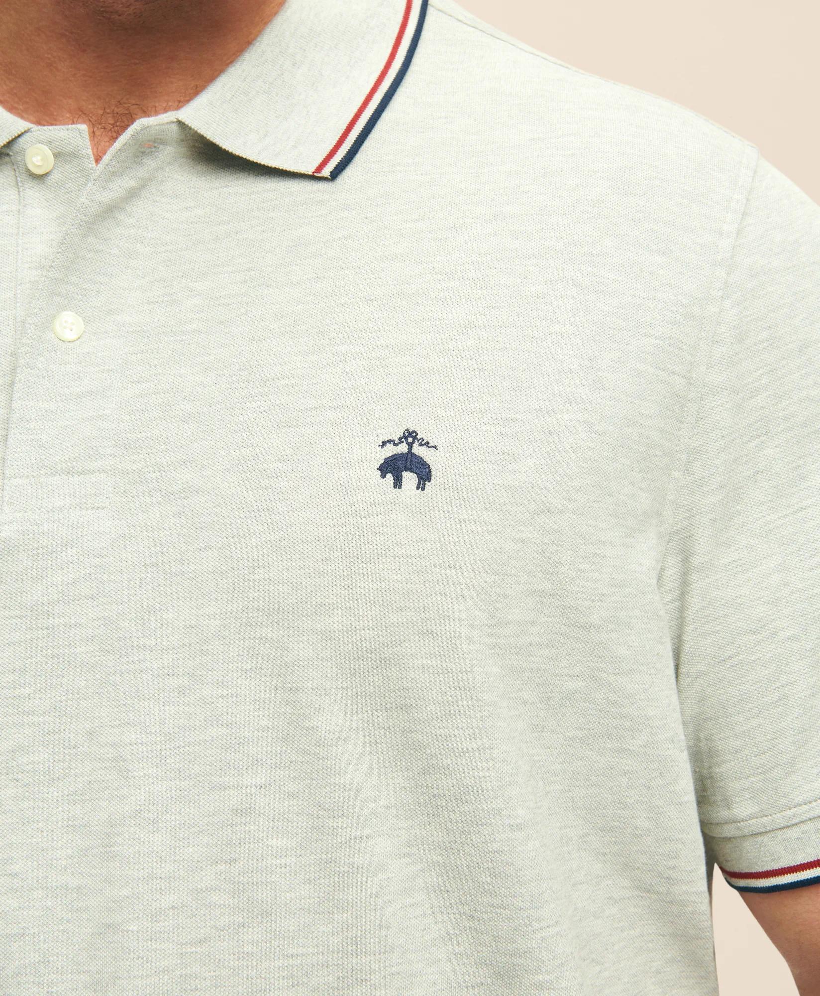 Big & Tall Golden Fleece&reg; Supima&reg; Tipped Polo Shirt, image 2