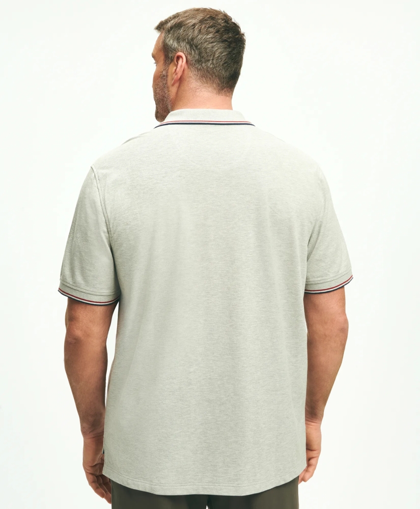 Big & Tall Golden Fleece® Supima® Tipped Polo Shirt, image 3