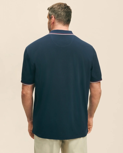 Big & Tall Golden Fleece&reg; Supima&reg; Tipped Polo Shirt, image 2