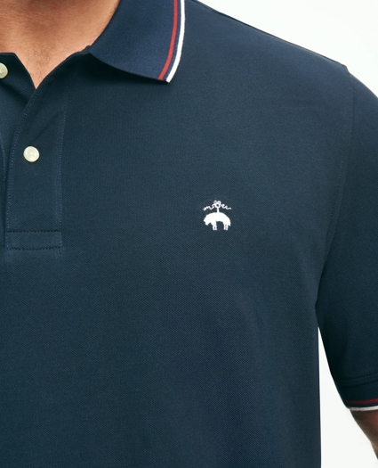 Big & Tall Golden Fleece® Supima® Tipped Polo Shirt, image 3