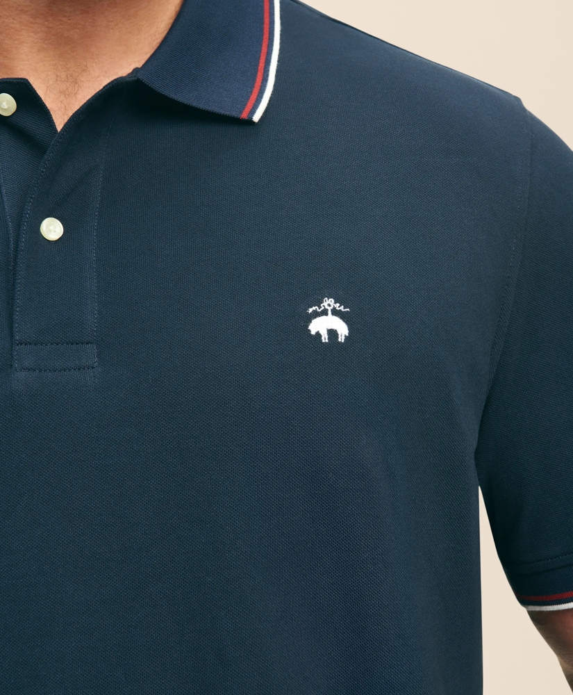 Big & Tall Golden Fleece&reg; Supima&reg; Tipped Polo Shirt, image 3