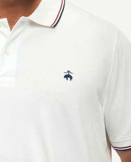 Big & Tall Golden Fleece® Supima® Tipped Polo Shirt, image 2