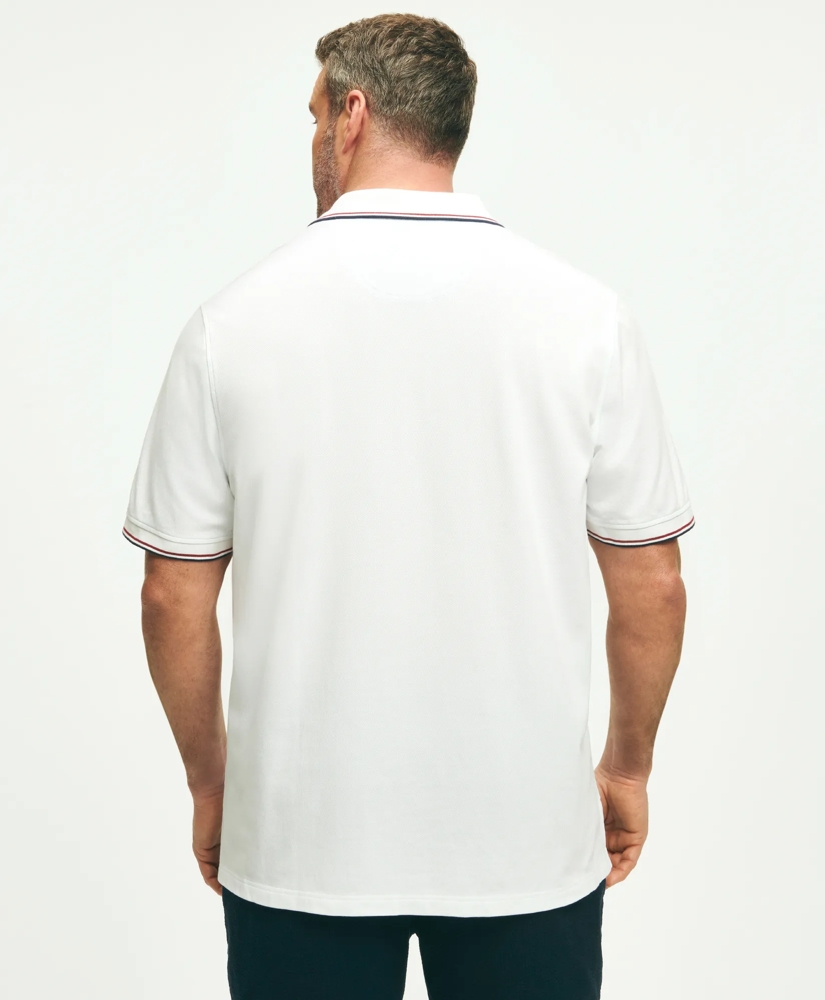 Big & Tall Golden Fleece® Supima® Tipped Polo Shirt, image 3
