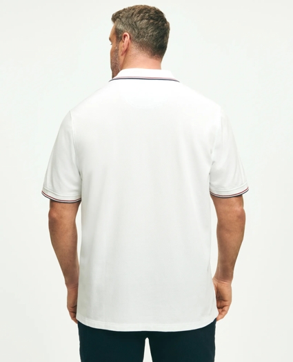 Big & Tall Golden Fleece® Supima® Tipped Polo Shirt, image 3