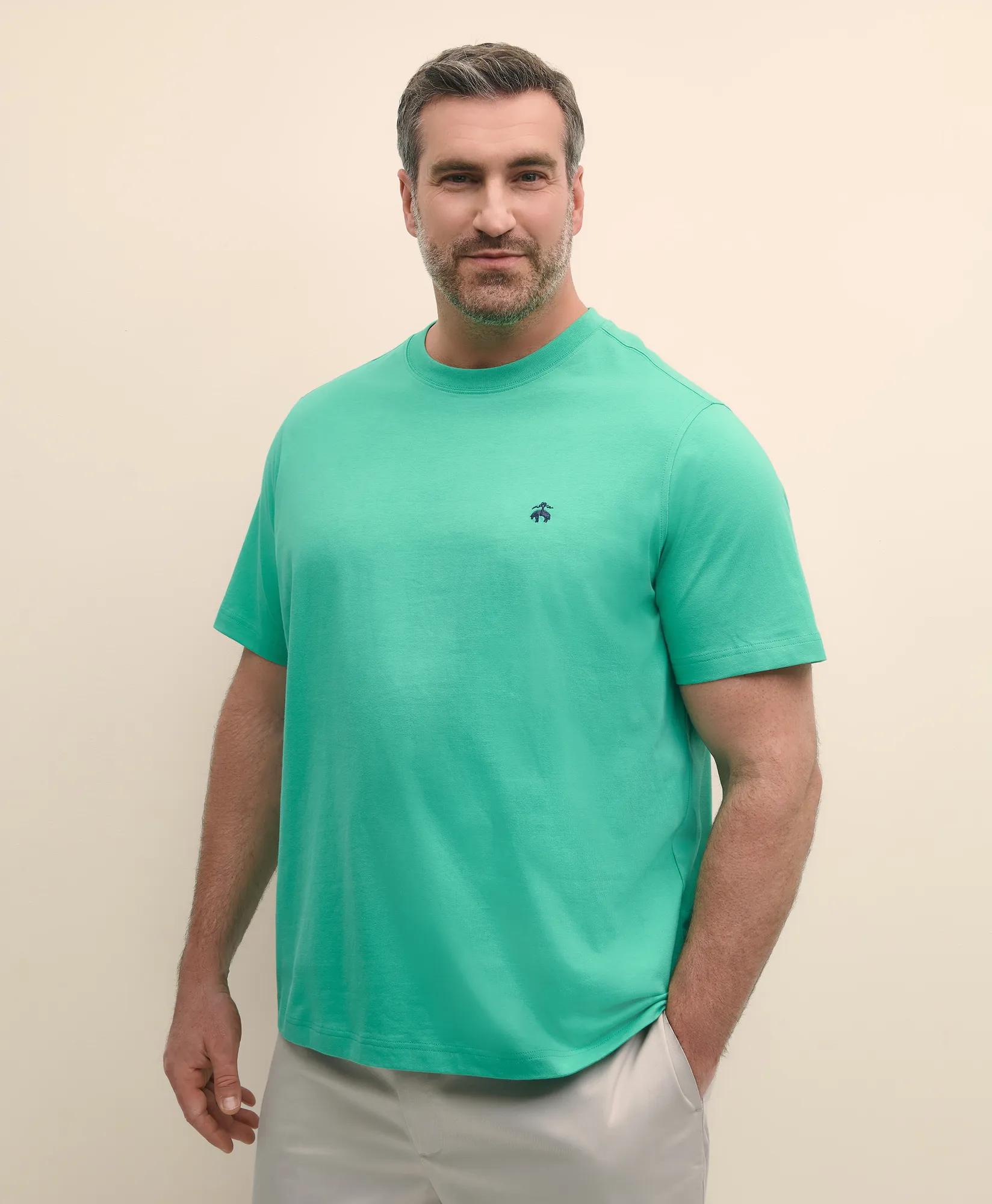 Big & Tall Cotton Jersey T-Shirt, image 1