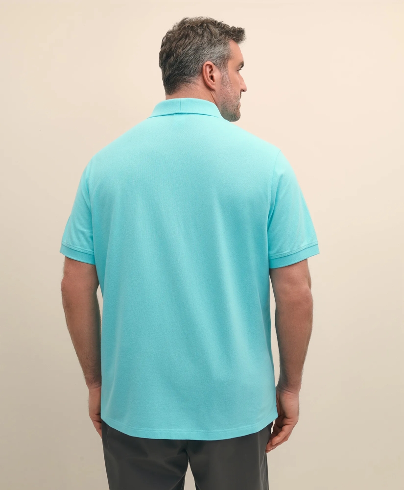 Big & Tall Cotton Pique Polo Shirt, image 3