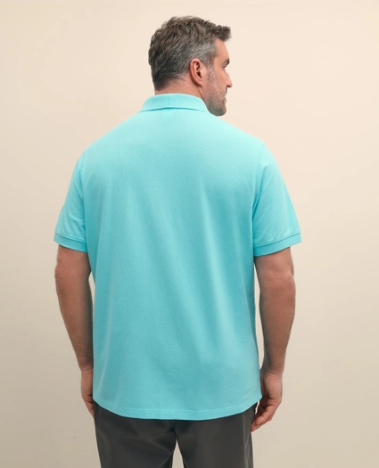 Big & Tall Cotton Pique Polo Shirt, image 3