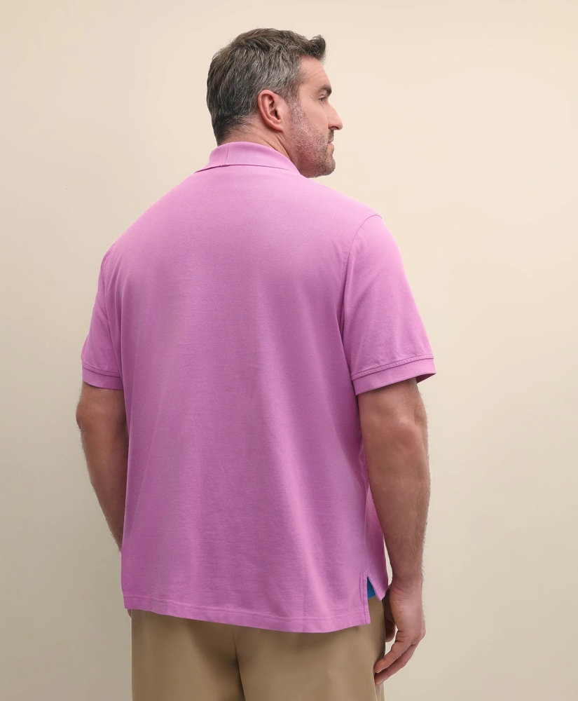 Big & Tall Cotton Pique Polo Shirt, image 4